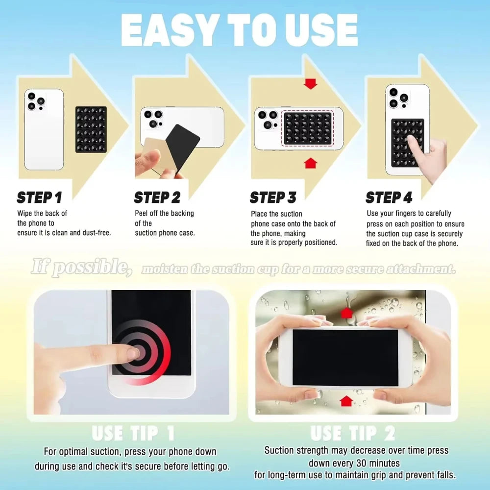 Silicone Suction Phone Mount