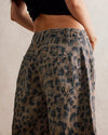 Stretchy Mid Rise Barrel Jeans