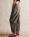Stretchy Mid Rise Barrel Jeans