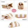 Striped Knitted Makeup Pouch
